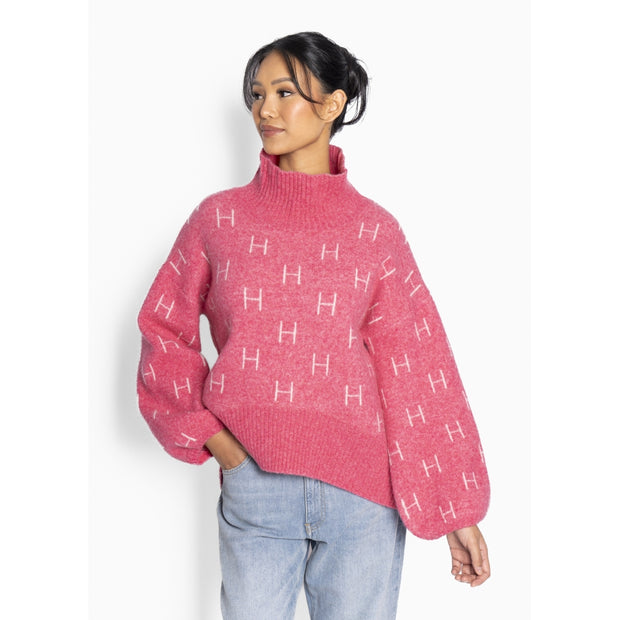 Fam short sweater Chateau rose