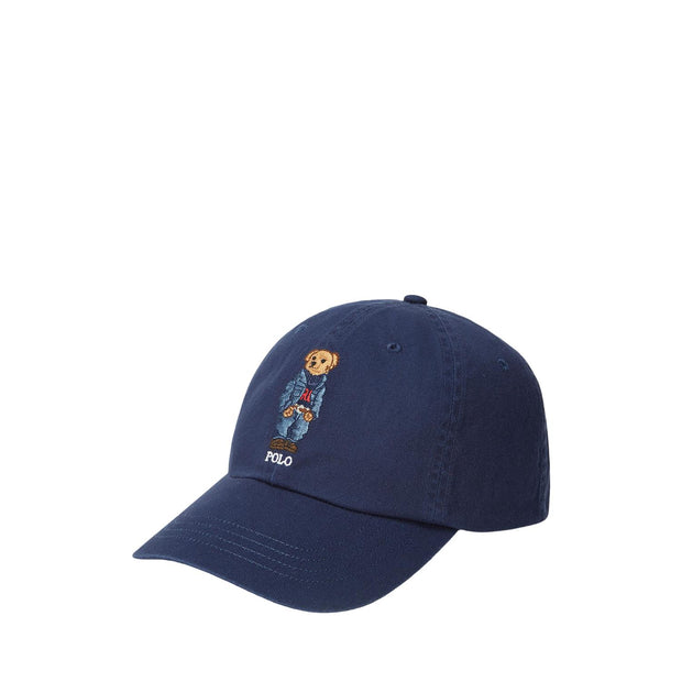 Blå Polo Bear Twill Cap - Stilshoppen