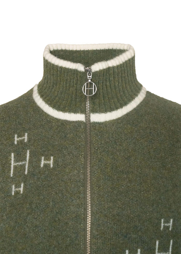 Grønn Iben Zip Jacket