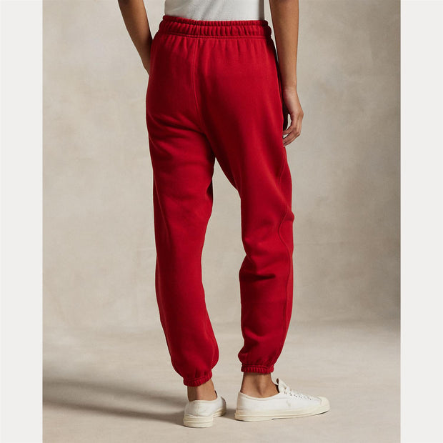 Rød Fleece Athletic Pant - Stilshoppen