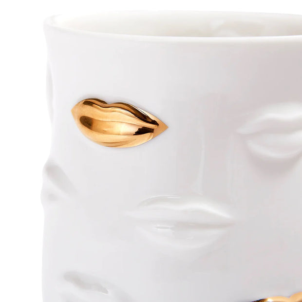 Hvit GIlded Muse Gala Mug - Stilshoppen