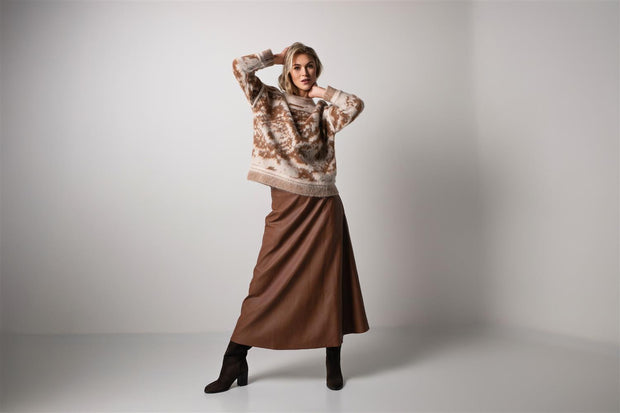 Brun Amanda Sweater - Stilshoppen