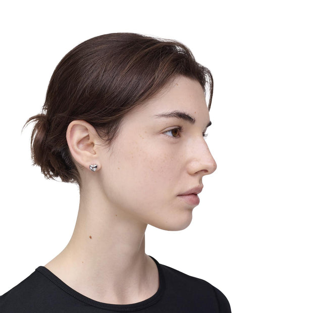 SølvHeart Balloon Micro Earrings