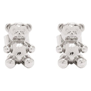 Sølv Teddy Bear Stud Earrings