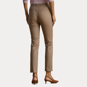 Taupe Stretch Cotton Blend pant