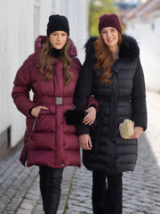 Burgunder Fashion Down Jacket
