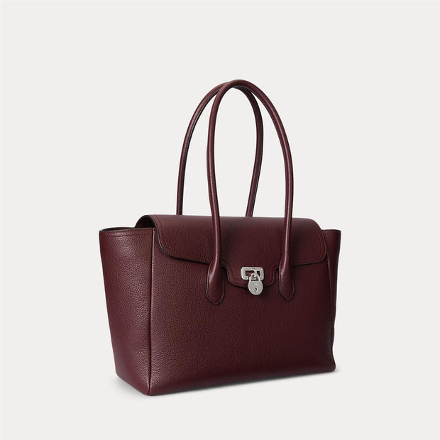 Burgunder Large Satchel