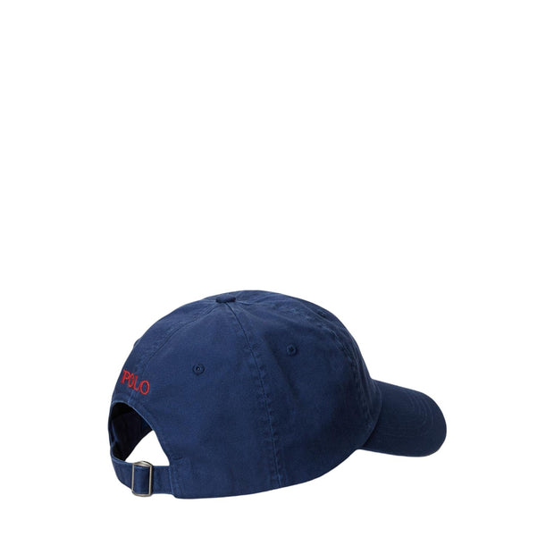 Marineblå Cotton Chino Ball Cap - Stilshoppen