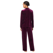 Lrl L/s Notch Collar Long Pant Pj Set