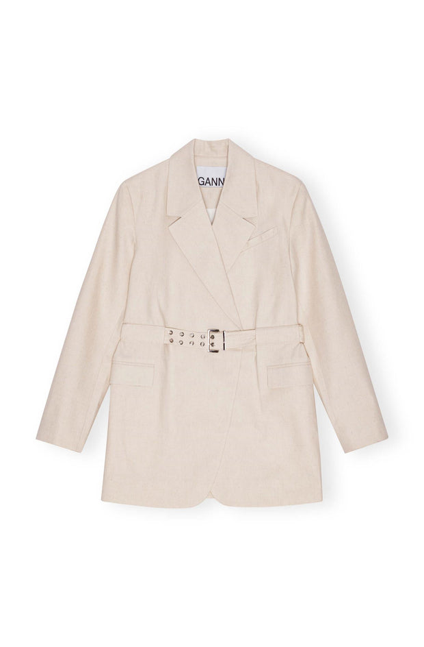 Cotton Melange Tailoring Blazer - Stilshoppen