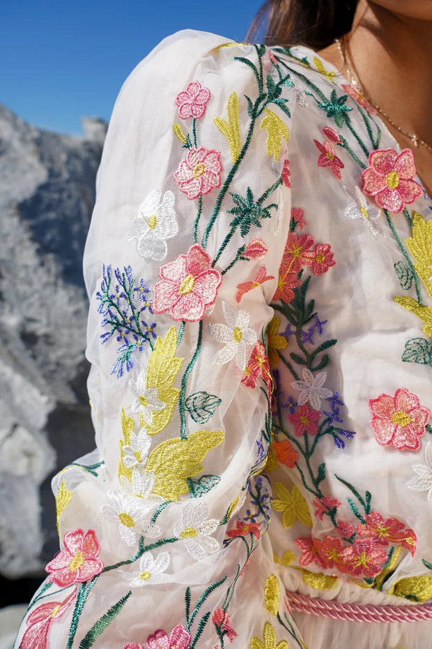 Multifarget Flower Everly Dress - Stilshoppen