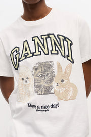 Basic Cotton Animals T-shirt