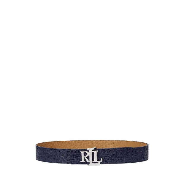 Navy/Camel Reversibelt belt 40 - Stilshoppen