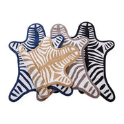 Camel Zebra Bathmat reversible