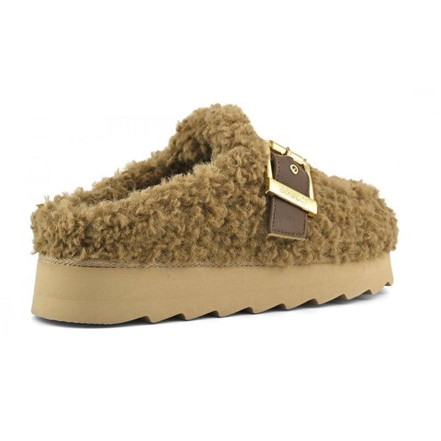 Brun Teddy Platform Moccasin