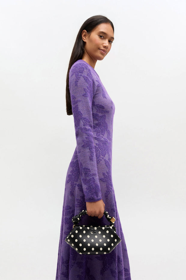 Sort Bou Mini Printed - Stilshoppen