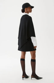 Sort Randy Poncho - Stilshoppen