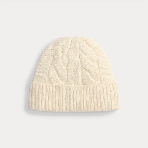 Cream Fall Bear Hat