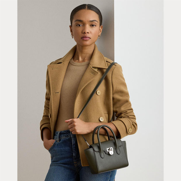 Dark Olive  Small Tanner Satchel