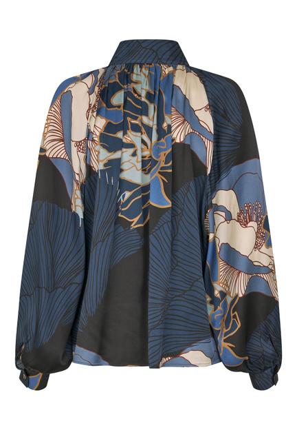 Blå NitaDEA blouse - Stilshoppen