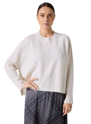 Ecru Pullover Rond