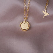 Gull I Love You halskjede - Stilshoppen