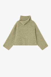 Melange Brushed Mohair Oversized Sweater - Stilshoppen