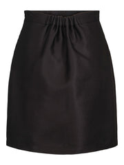 Sort Structure Skirt - Stilshoppen