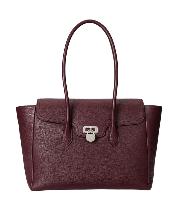 Burgunder Large Satchel