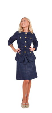 Navy Paris Jacket