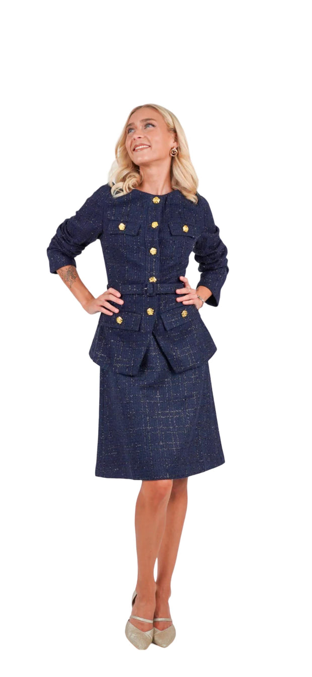 Navy Paris Jacket