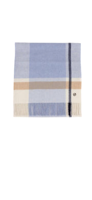 Lys Blå Emma Lammeullskjerf - Stilshoppen