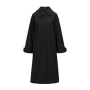 Sort Cloudy Coat - Stilshoppen