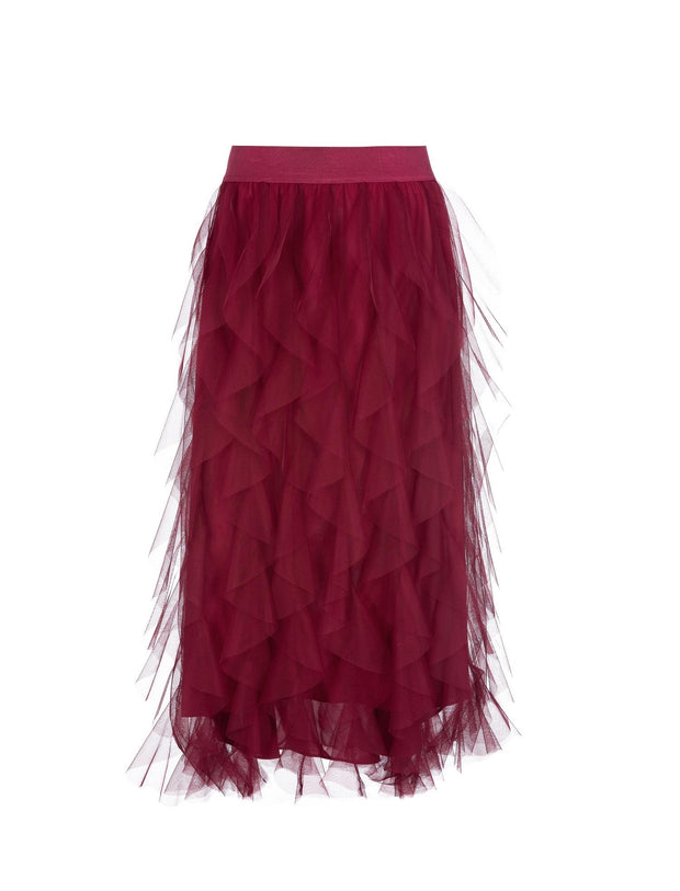 Rød Valentina Skirt - Stilshoppen