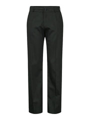 Mørkegrønn Shape Trouser - Stilshoppen