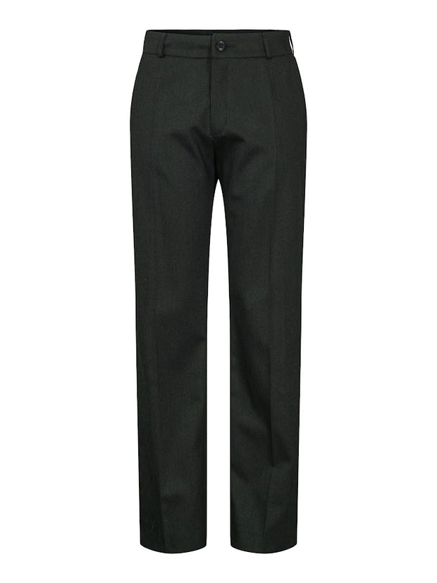 Mørkegrønn Shape Trouser - Stilshoppen