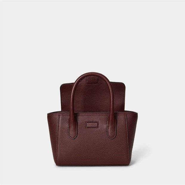 Burgunder Small Tanner Satchel