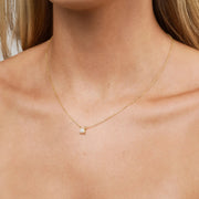 Essie Small Pearl Dangling Necklace