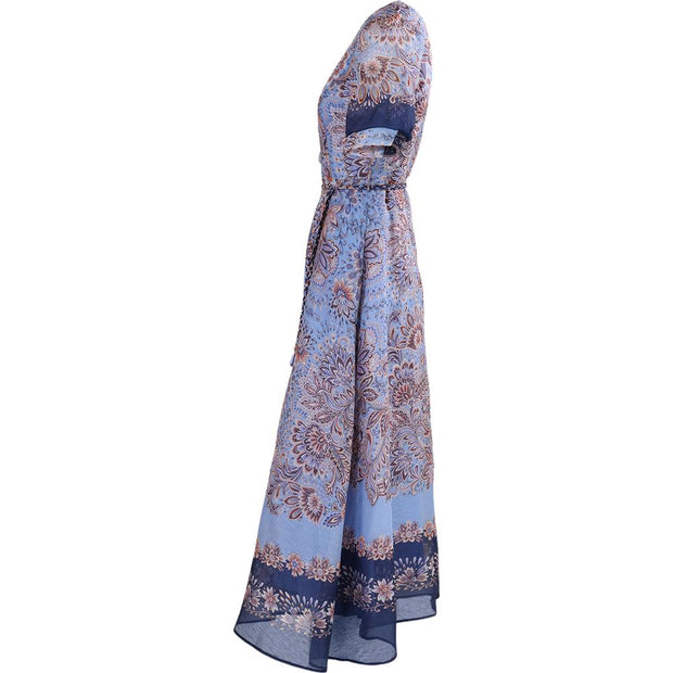Mørkeblå Multi Aubrie Dress