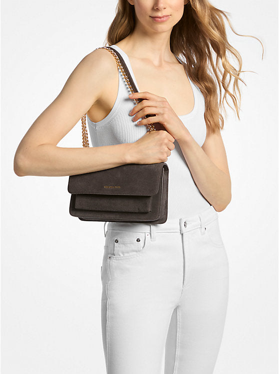 Mørkbrun Claire Shoulder Bag