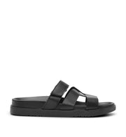 Black Vino Vaqueta sandal