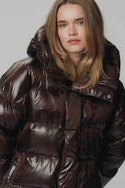 Ginny short Matt Chocolate - Stilshoppen