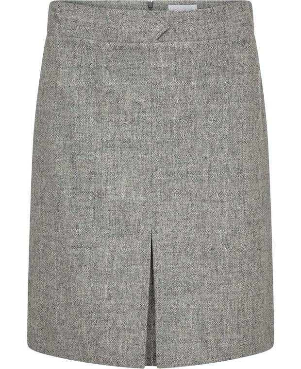 Grå Short Karen Skirt - Stilshoppen