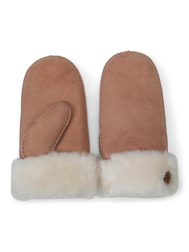 Cognac Sheep Mitten - Stilshoppen