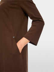 Brun Sporty jersey dress - Stilshoppen