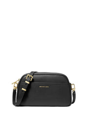Sort Jet Set Camera Crossbody Bag - Stilshoppen