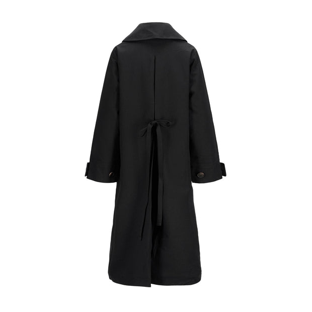 Sort Cloudy Coat - Stilshoppen