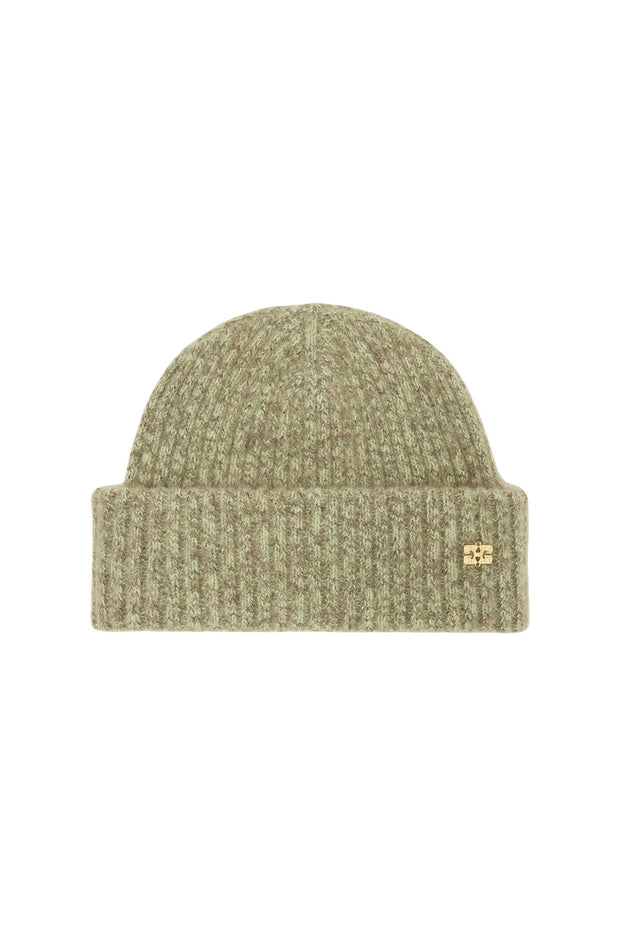 Melange Brushed Mohair Beanie