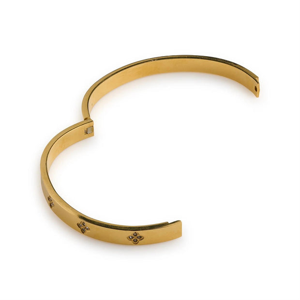 Liv Crystal CLover Bangle