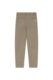 Beige Carrot Cotton Pants - Stilshoppen